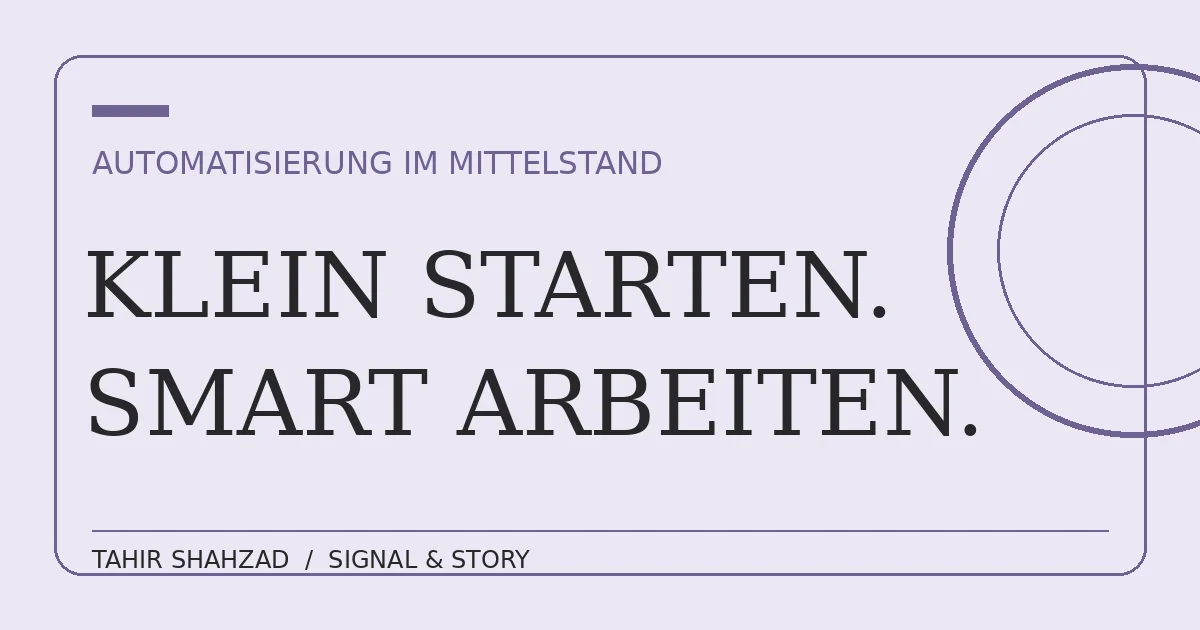 KI-Automatisierung für KMU: 5 sinnvolle Anwendungen illustration